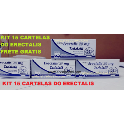 15 Cartelas Erectalis